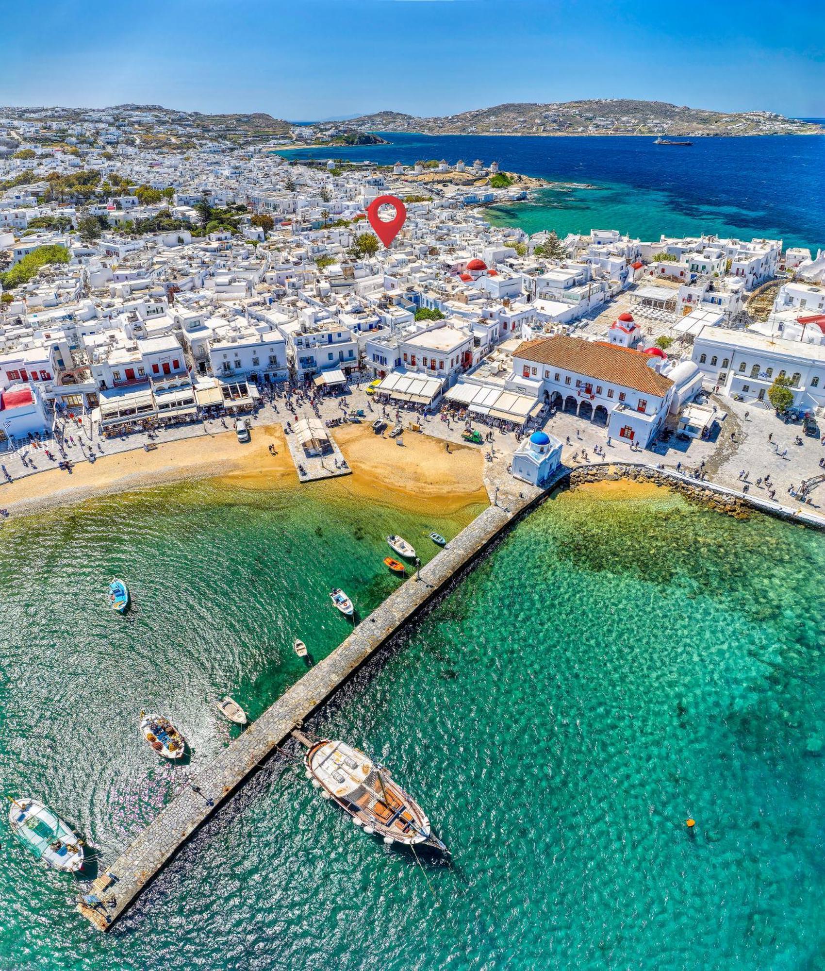 Skepi Rooms Mykonos Town Exterior foto